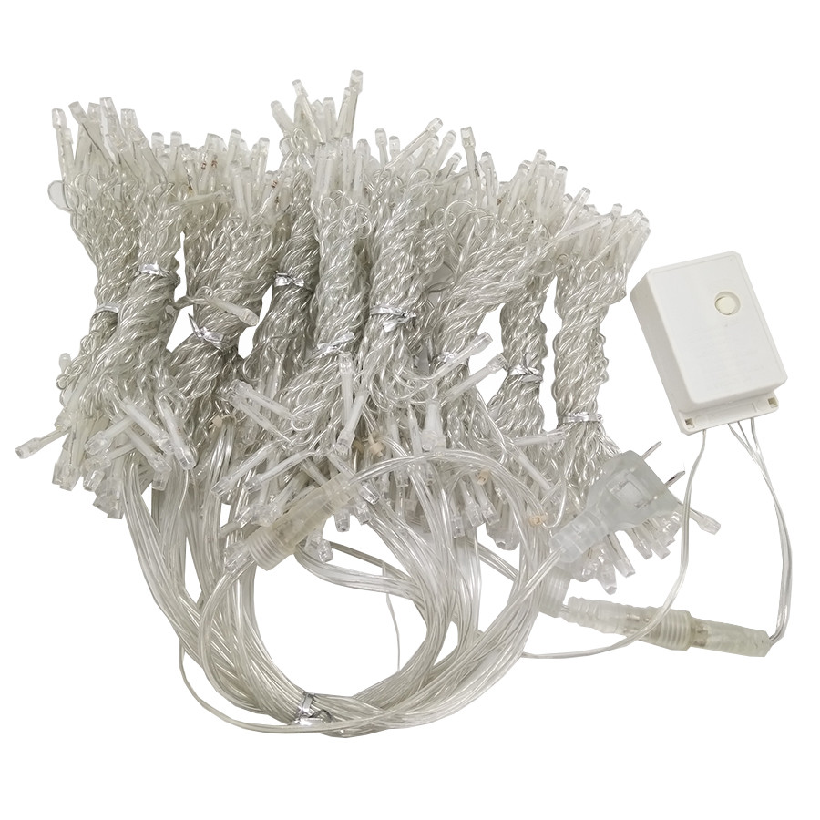Thrisdar 3 x 2m 3 x 3m udendørs gardin istapsstreng guirlande lys bryllupsfest jul led string vindue istapsstreng lys