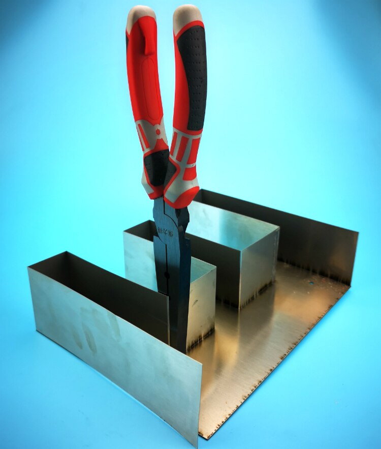 Lassen Tang Teken Buigen Tool Met Platte Mond Teken-Maken Aluminium Strip Bender