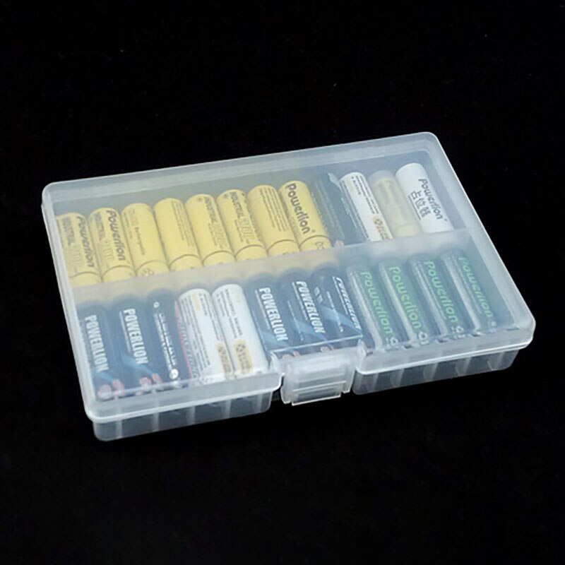 AA Size Cell Batterijen Houder Plastic Case Draagbare Batterij Case Houder Opbergdoos voor AAA Batterij Oplaadbare Volledige Cover