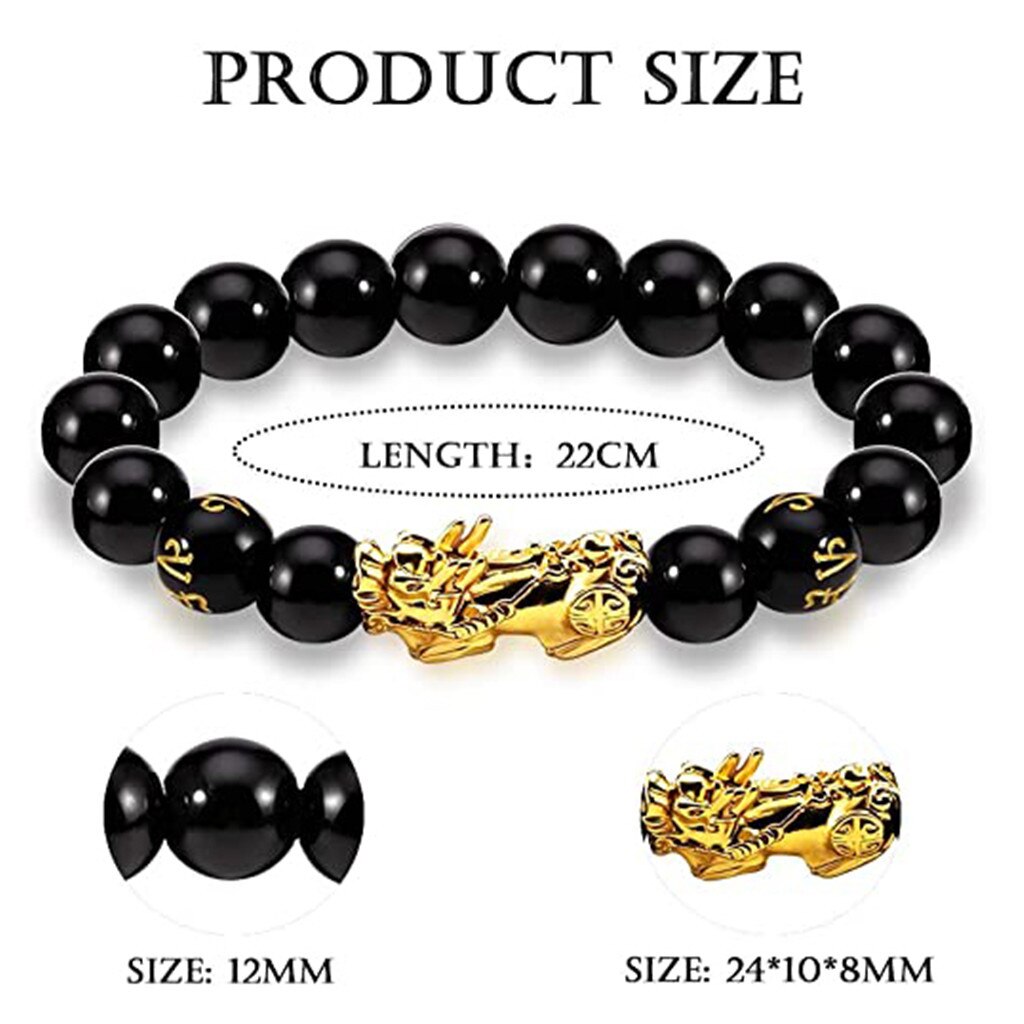 Chinesischen Stil frauen Armbänder 2 stücke 12mm Hand Geschnitzte Mantra Stein Feng Shui Elastische Armband Reichtum Armband Женский браслет