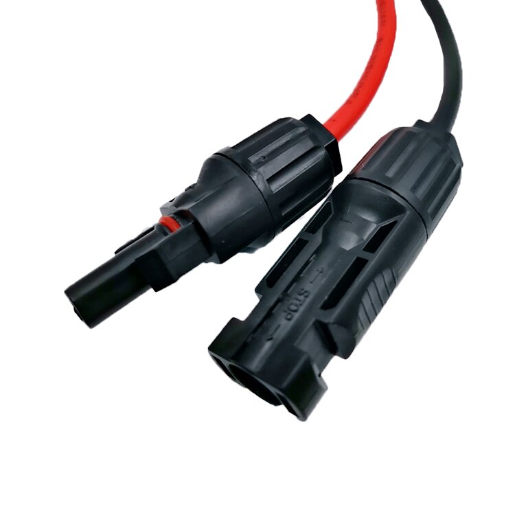 Solar Panel Connectors to DC Extension Cable 16AWG With DC 5.5mmx2.1mm,DC 3.5x1.35mm,DC 5.5x2.5mm And DC8mm Adapter