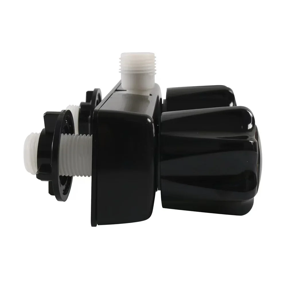 RV Wohnmobil Dusche Wasserhahn Ventil Umsteller W/Doppel Knopf Für Reise Anhänger Wohnmobil Für Handbrause Schlauch Haken hoch