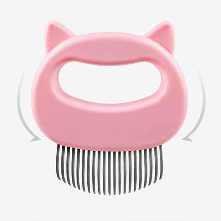 Cepillo masajeador relajante para gatos de juguete para uno mismo Gato, cepillo para mascotas, cepillo de pelo para perros, peine de masaje con nudo abierto
