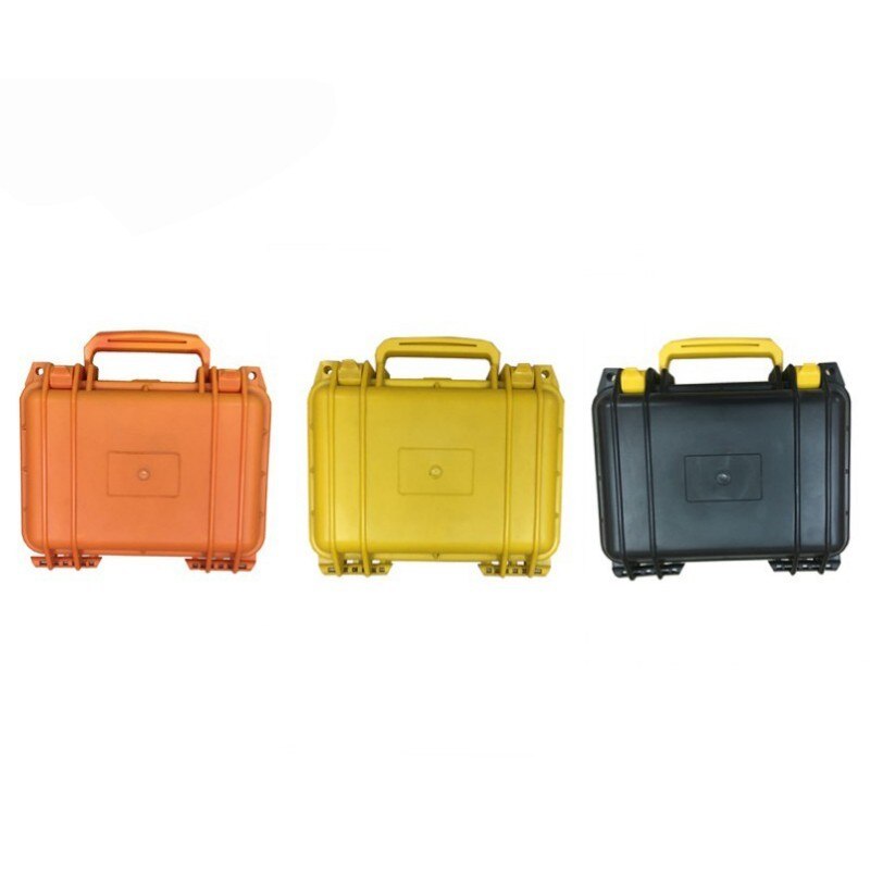 240*200*110mm Portable plastic tool case waterproof toolbox Moisture proof box Equipment instrument Safety box with sponge