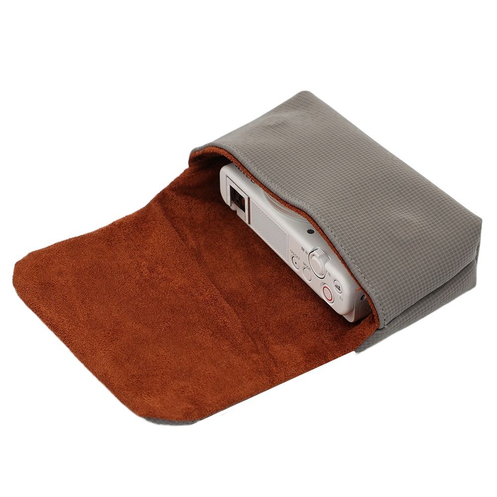 Sac Dslr sac de rangement pour appareil photo pochette pour appareil photo étui pour appareil photo épaissi étui souple confortable Micro sac unique: plum