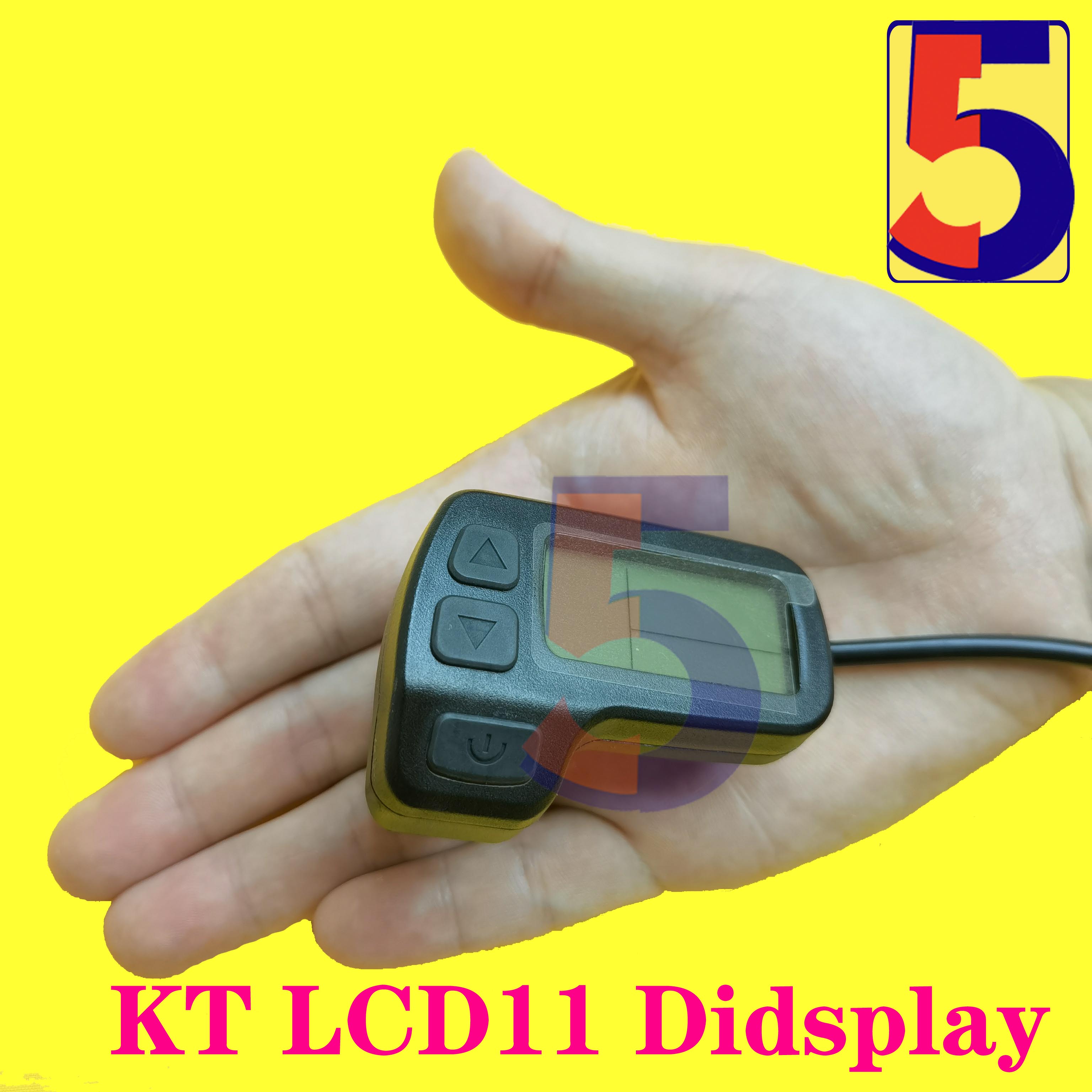 eBike KT LCD11 mini display 24V/36V/48V KTLCD Display for KT controller/ KT LCD3 LCD4 LCD5 LCD8S LCD8H LCD9 LCD10H LCD11 Display