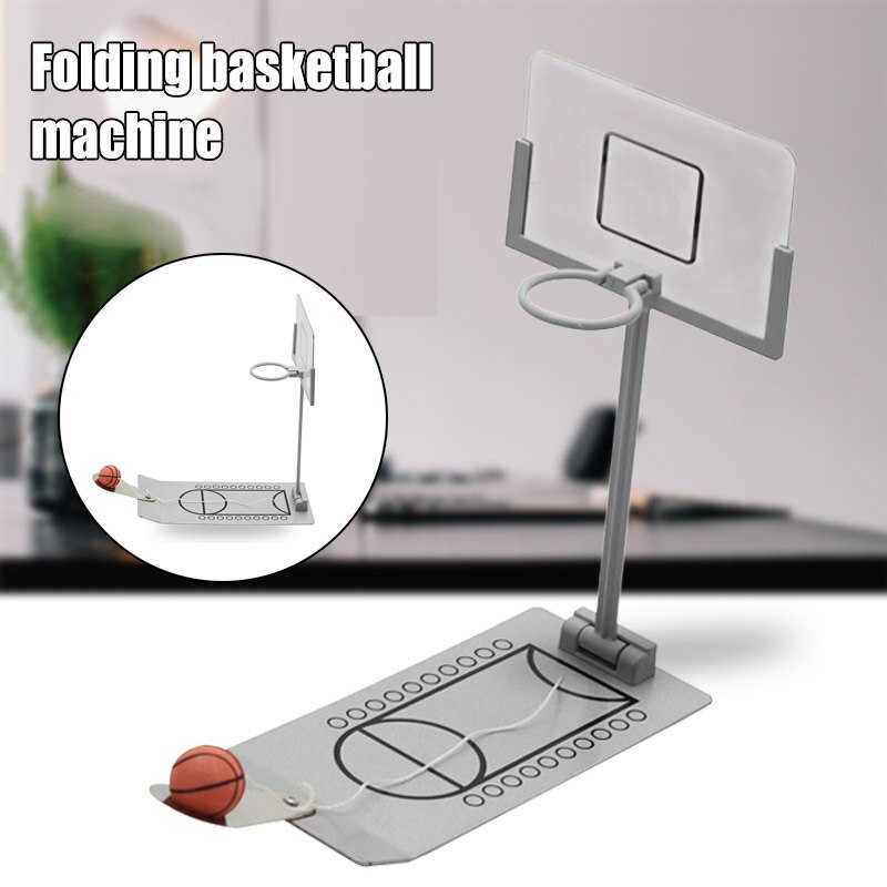 Folding Basketball Game Desktop Shooting Machine Table Decompression Toy BM88