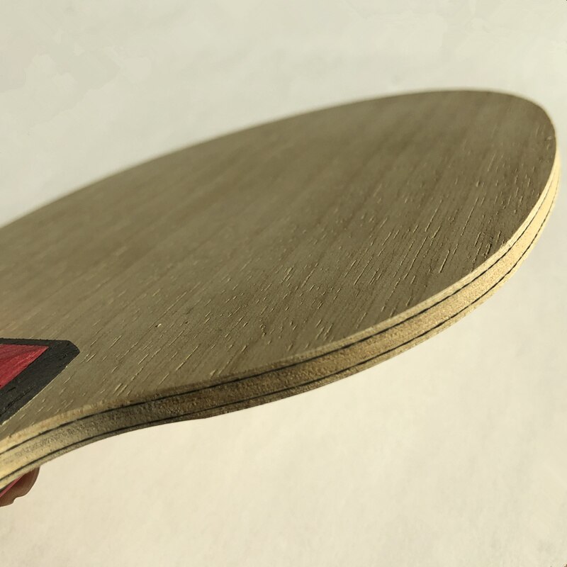 7 layers structure inner zl carbon fiber table tennis blade tested good by club long handle ping pong bats for table tennis funs