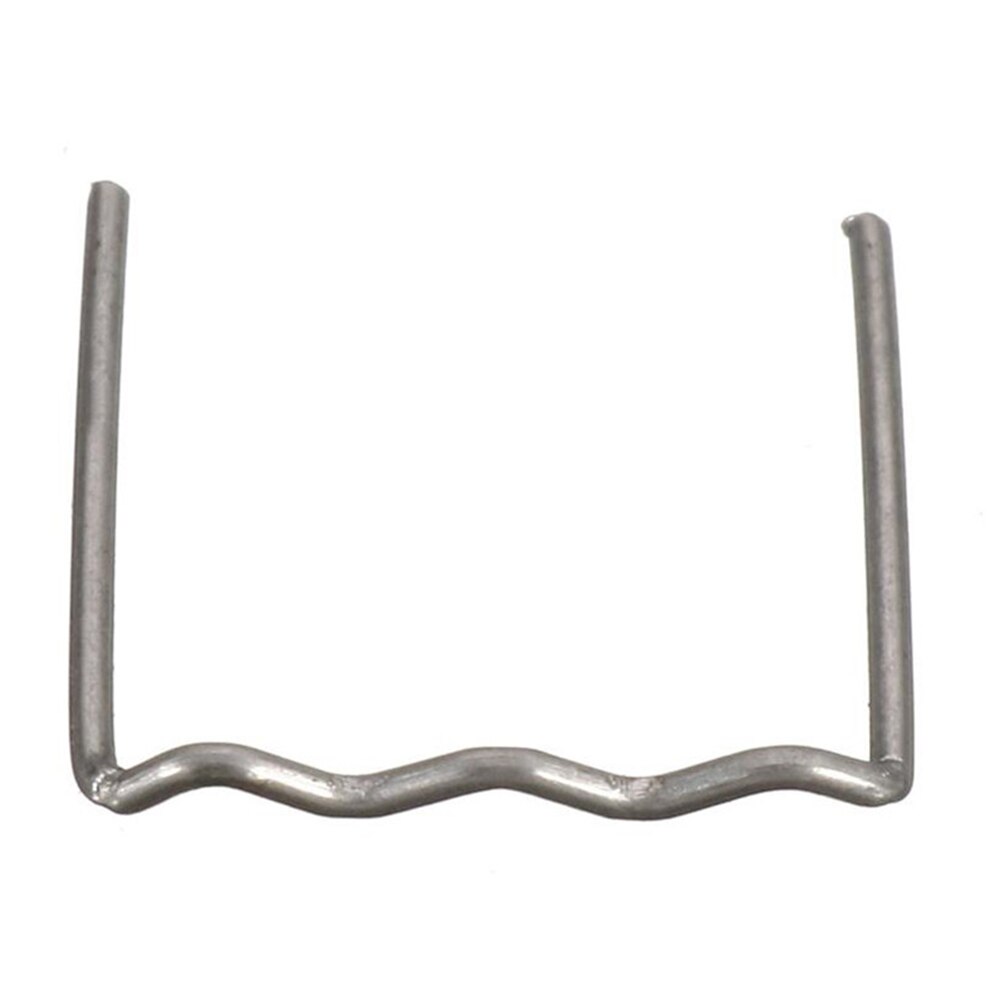 100Pcs Plastic Nietmachine 0.6/0.8Mm Wave Nietjes Bumper Standaard Pre Cut Carrosserie Reparaties Lasser Accessoires Nietjes bumper: small Wave