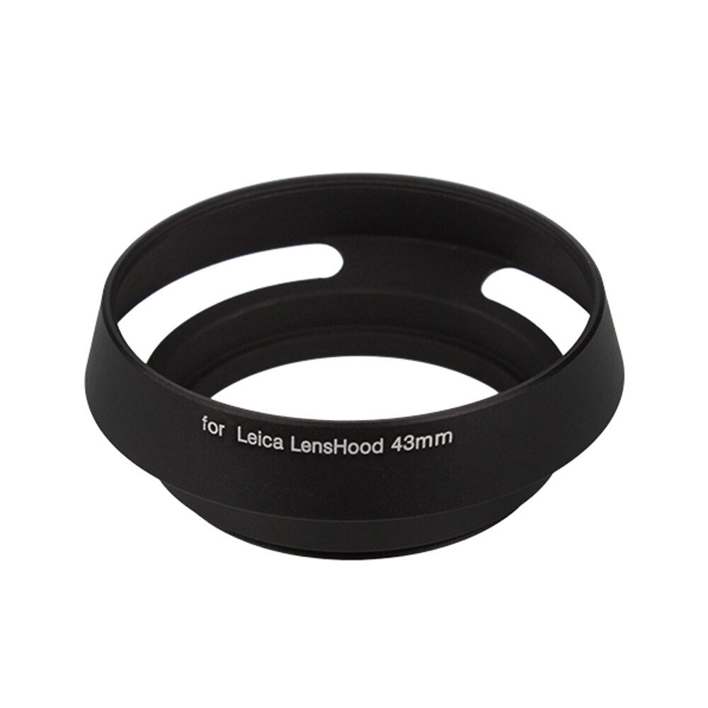 Pixco 39mm-49mm metal tilted vented Lens Hood Shade Suit For Leica M Camera