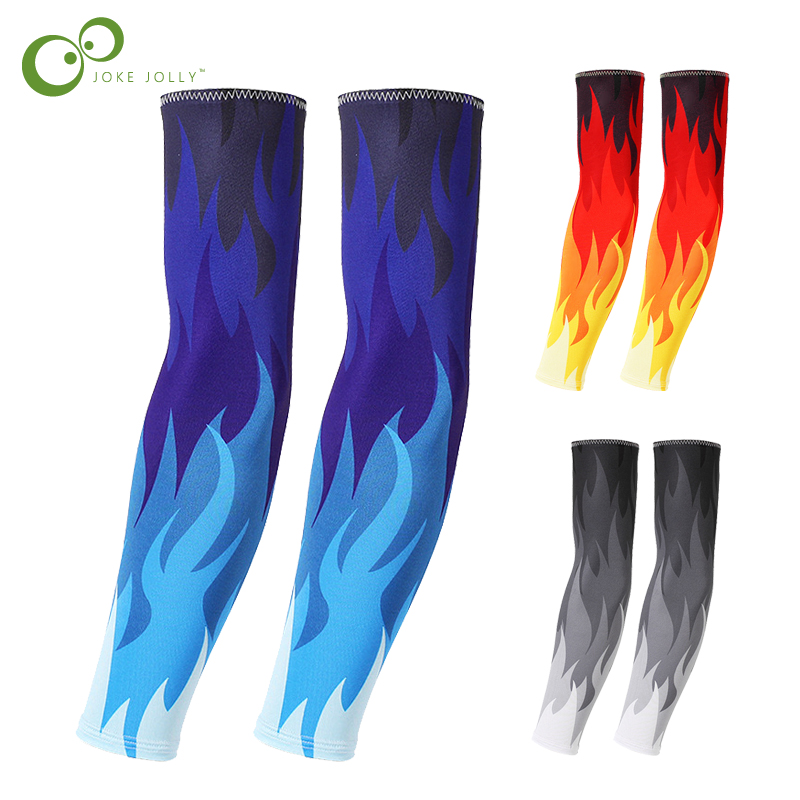 1 Pair Outdoor Cycling Sleeves Armwarmer UV UFP 50+ MTB Bike Bicycle Sleeves Arm Protection Ridding Sleeves GYH