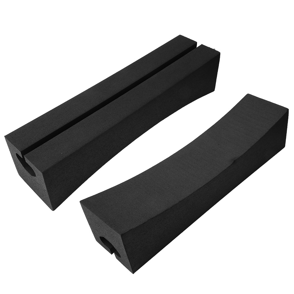 Car Roof Rack Car Roof Rack One Pair Outdoor Portable EVA Soft Oval Car Roof Racks Bars for Surfboard Kayak Stand up Paddle: Default Title