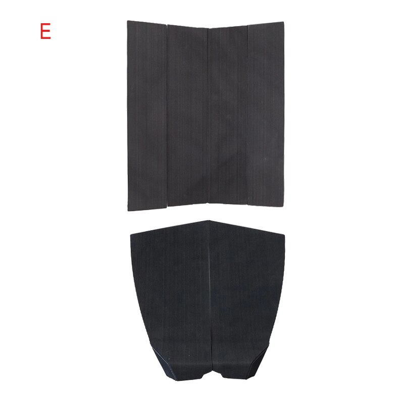 6 Piece Surf Deck Traction Pad Premium EVA with Tail Kicker 3M Adhesive for Surfboard Longboard Shortboard Fish Skimboard