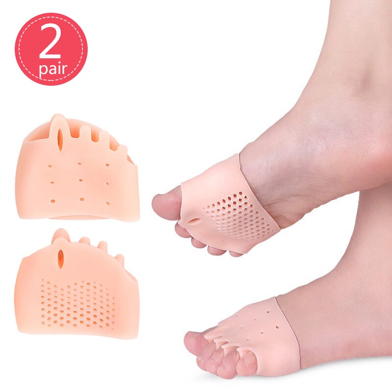 Corrector ortopédico para juanetes, separador de dedos del pie, almohadilla de corrección, herramienta para el cuidado del antepié, 1-4 pares: 2Pair G128 M