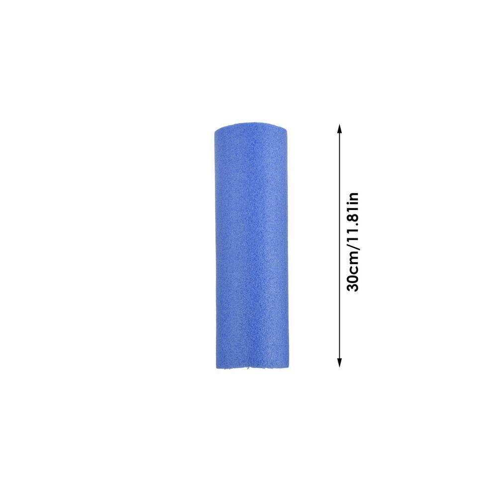 Conector de fideos agujereados cruzados para piscina, accesorio para piscina, Ayuda de entrenamiento, azul: 0 hole