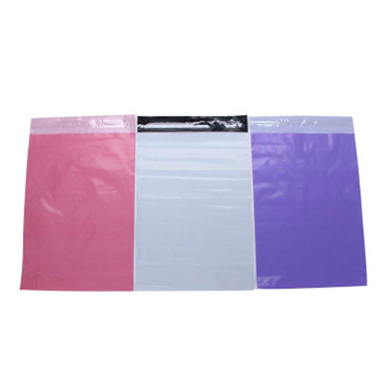 Purple Courier Mail Packaging Poly Mailer Package Plastic Self-Adhesive Mailing Bag Envelope Bulk Supplies 15 Sizes