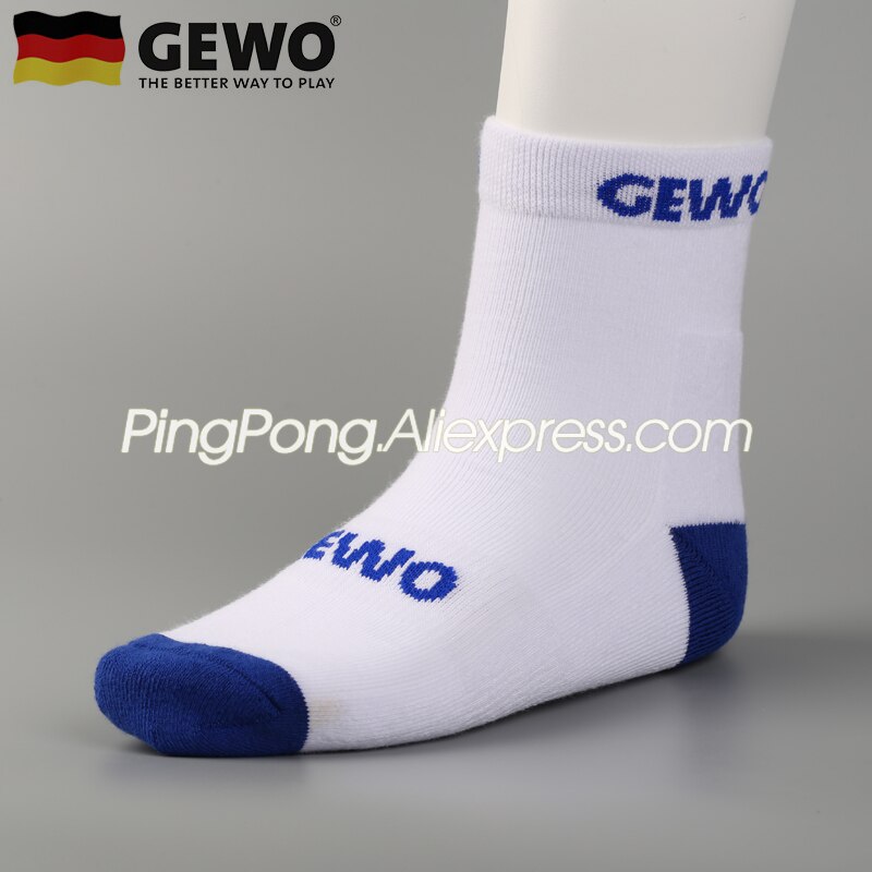 Calcetines deportivos de algodón para tenis de mesa, medias gruesas, originales, GEWO, pimpón, bádminton