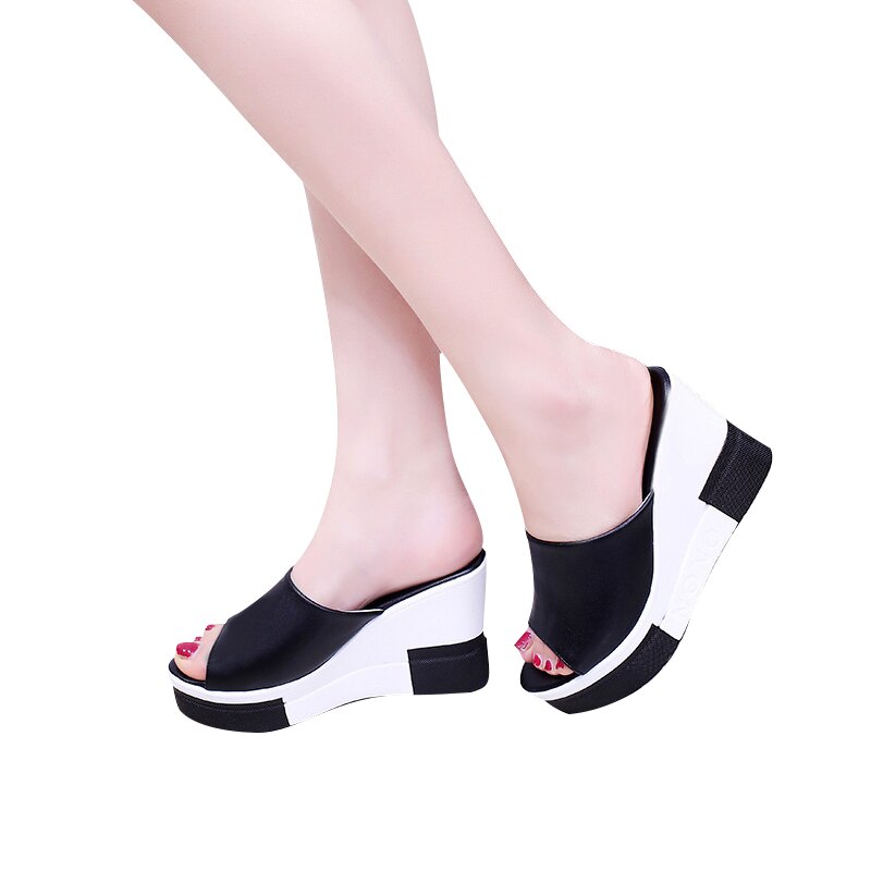 Hohe ferse schuhe frauen aufhängen mit schuhe Plattform Sandalen kippen floppen schuhe nicht-Unterhose schuhe frauen