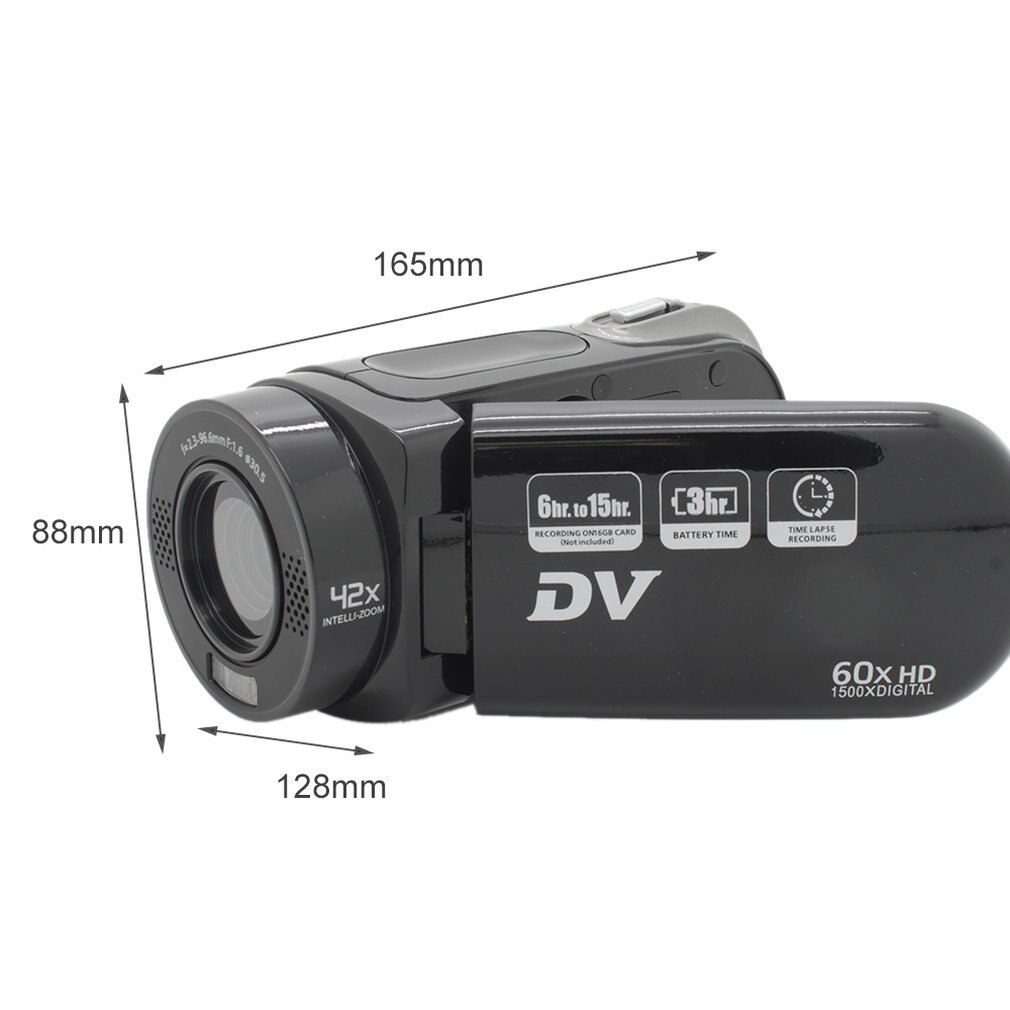 Camera Digital Camera 16MP Ultra HD Camera 180 Degree Rotation Flip Screen Camera Digital Camera SLR 4X Digital Zoom