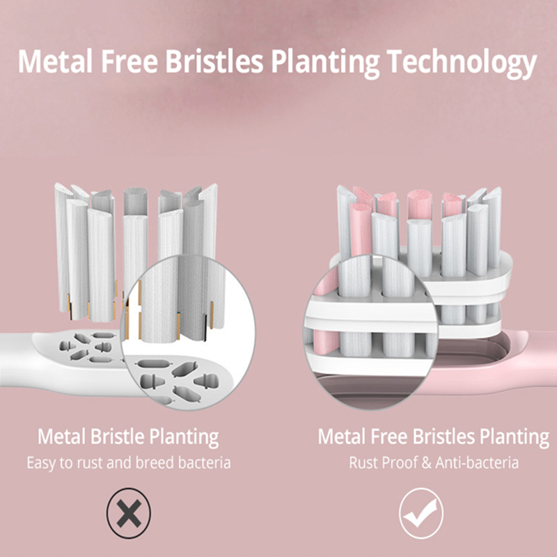 Wymienne główki robić szczoteczek pasują robić Xiaomi SOOCAS X1 X3 X3U X5 SOOCARE elektryczny soniczna szczoteczka robić zębów miękkie wymienne dysze robić szczoteczek