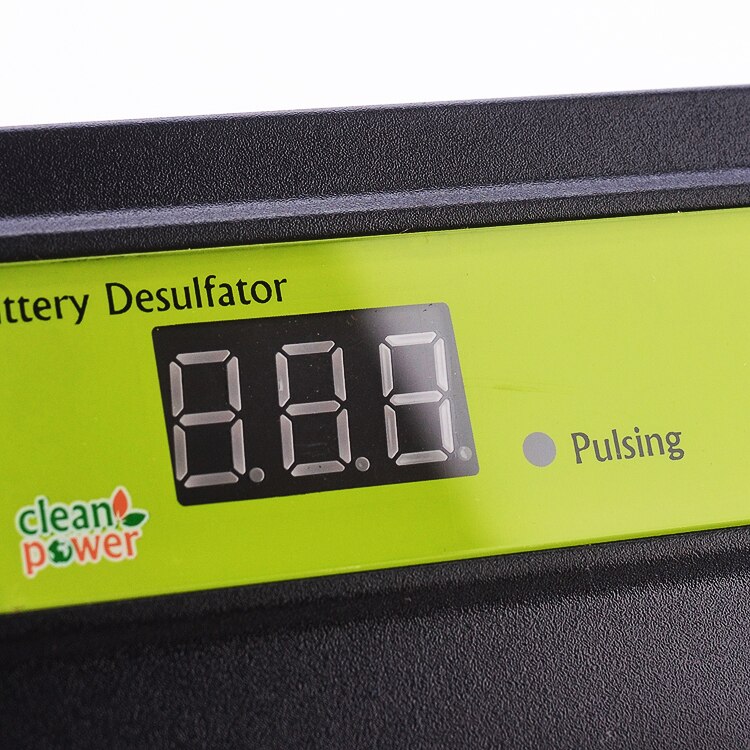 Pulsing Disply ácido de plomo Auto desulfatador de batería acondicionador regenerador 12 24 36 48 voltios combinado