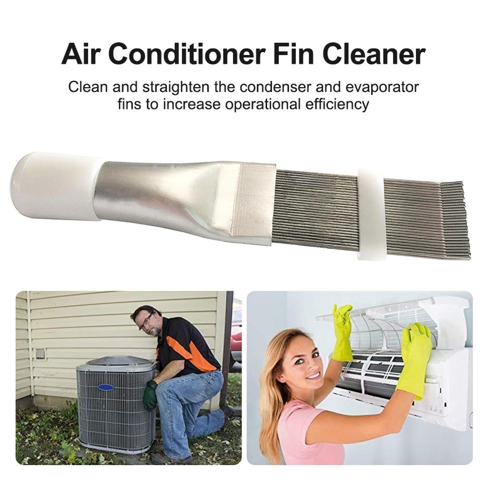 Koeling HVAC Fin Kam, Airconditioning Condensor Koeling Borstel Verdamper Vinnen Kammen Kam Airconditioner Fin Cleaner