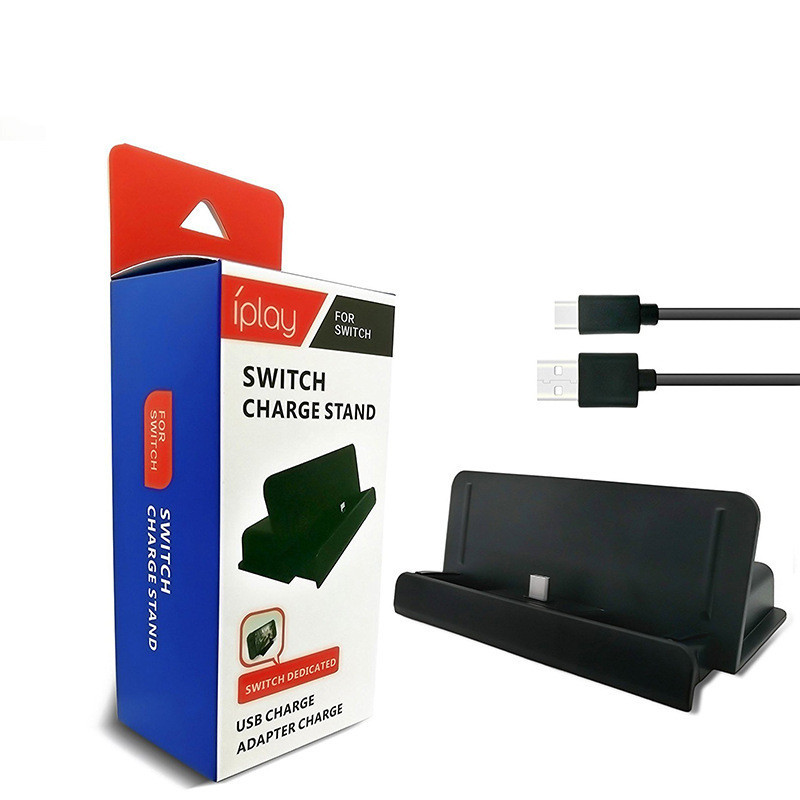 Ladestation mit usb-c-anschluss für nintendo switch/switch lite, 4 farben