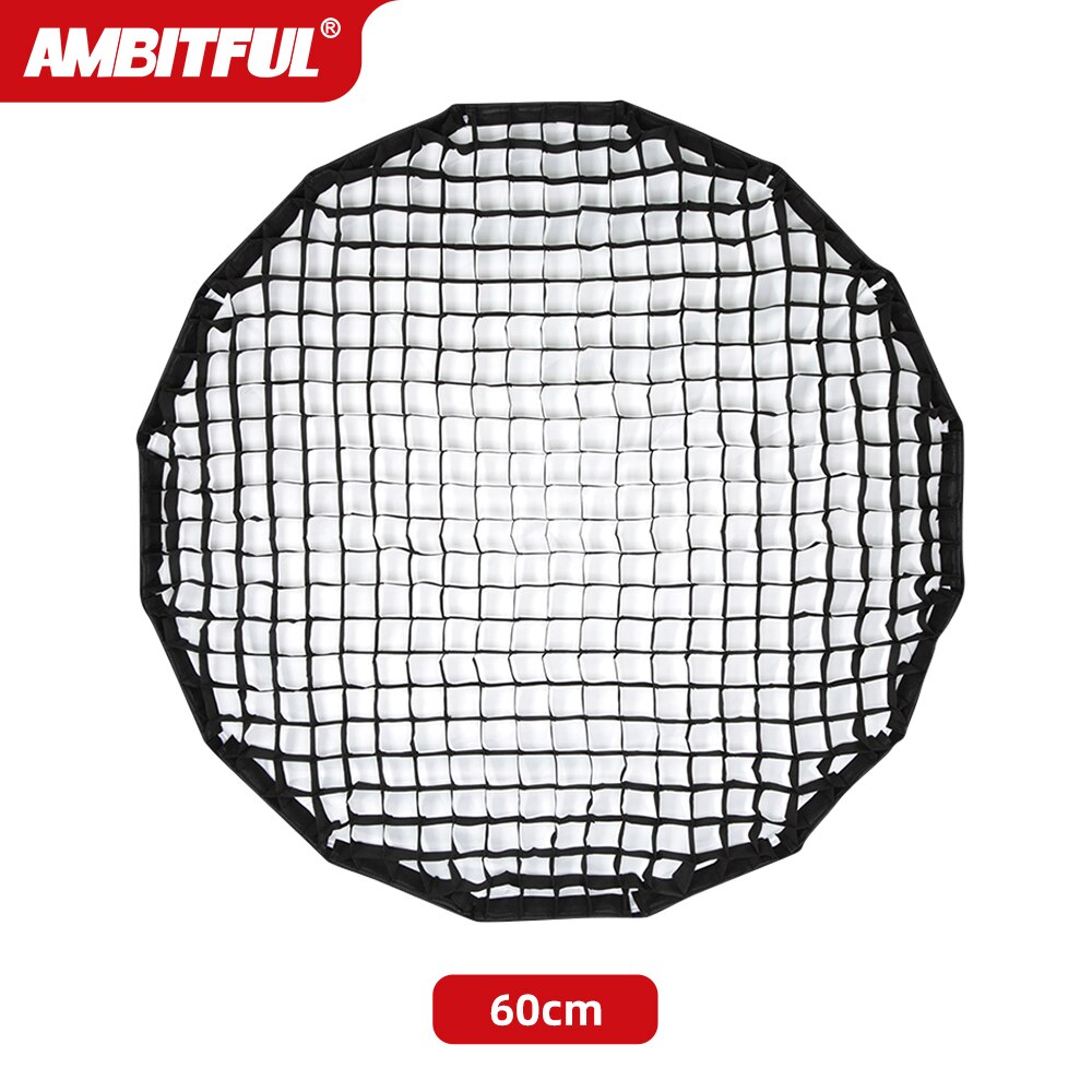 60cm 70cm 90cm 120cm softbox honeycomb gitter til godox qr -p70 qr-p90 qr-p120 p90l p90h p120l p120h honeycomb grid softbox: Til 60cm softbox