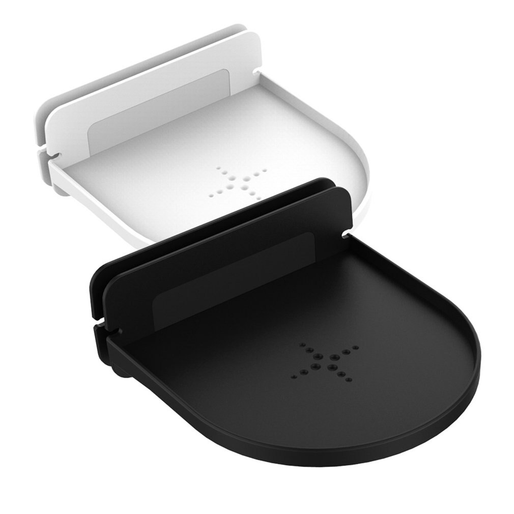 1 sæt egnet til google wifi router vægbeslag rund plade router stativ skiveformet beslag holder