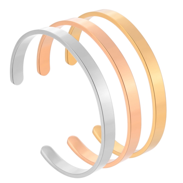 Neue Armreif Armbänder für Frauen Charme Armbinde Engagement NGXSZ002