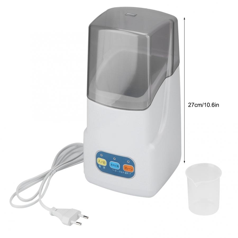 Mini yoghurt maker elektrisk yoghurt maskine eu plug 220v multifunktionel bærbar
