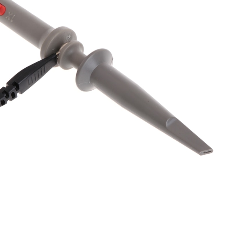 1X 10X 80MHz High Precision Oscilloscope Probe Alligator Test Clip with Adjustable Attenuation Rate 'lirunzu