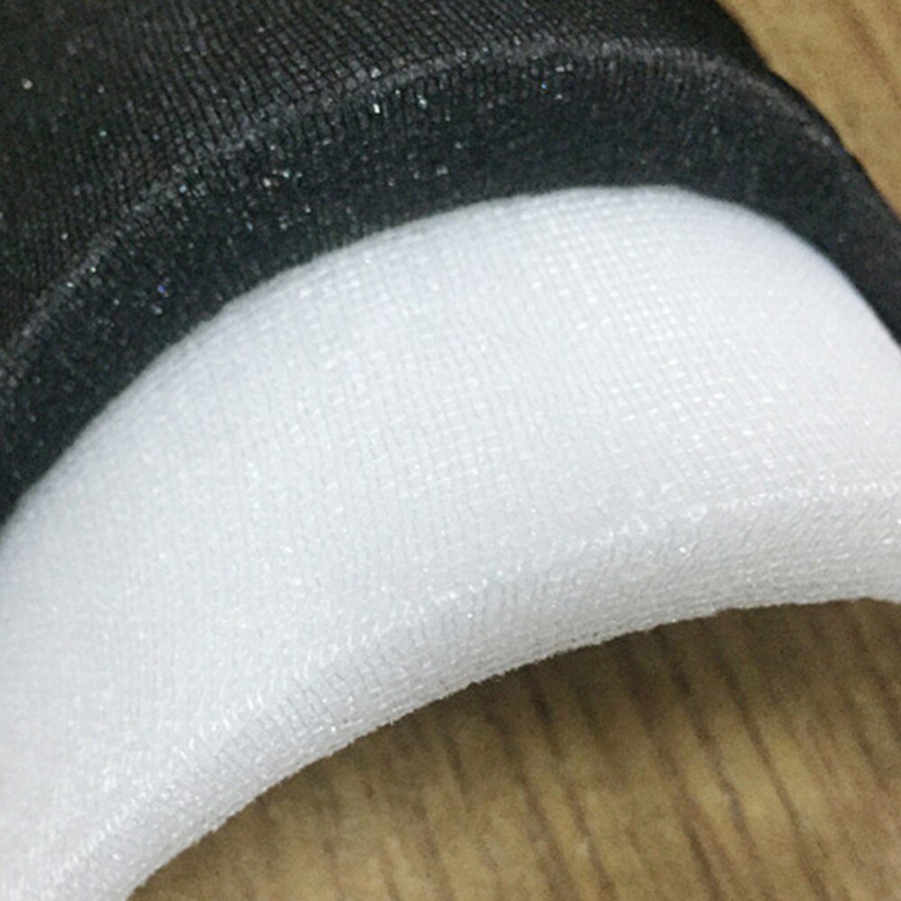 20 Pair Practical Shoulder Pads Convenient Sewing Sponge Pads Useful Shoulder Pad for Blazer Clothes (Black and White, 10x18x1.5