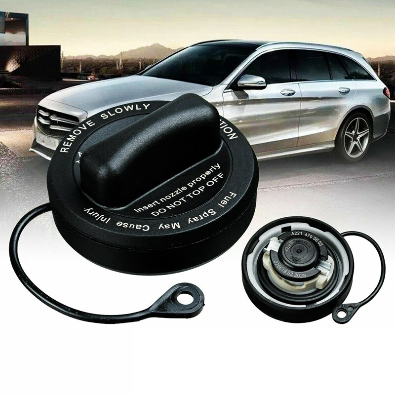 Fuel Tank Gas Filler Cap 2214700605 for Mercedes-Benz C CL CLS E G GLK SLK A2214700605