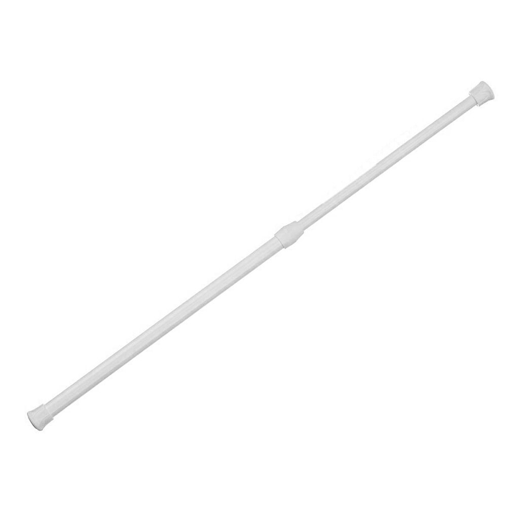 Extendable Bathroom Hanging Shower Curtain Rods 1.3cm Diameter Adjustable Telescopic Pole Rod Hanger For Curtain Wardrobe: 40-70cm