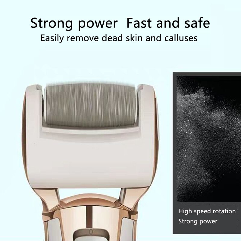 Upgrade Electric Grinder Pedicure Tools Foot Care Tool Pedicura Velvet Smooth Machine Callus Remover for Foot Heel Skin