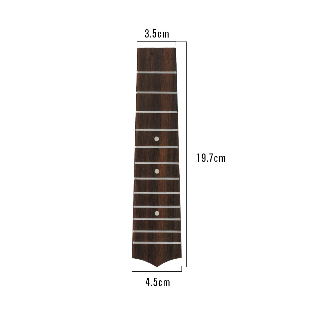 21 Inch Sopraan Uke Toets Palissander 12 Draad Frets Fretboard Ukulele Diy Onderdelen Vervanging