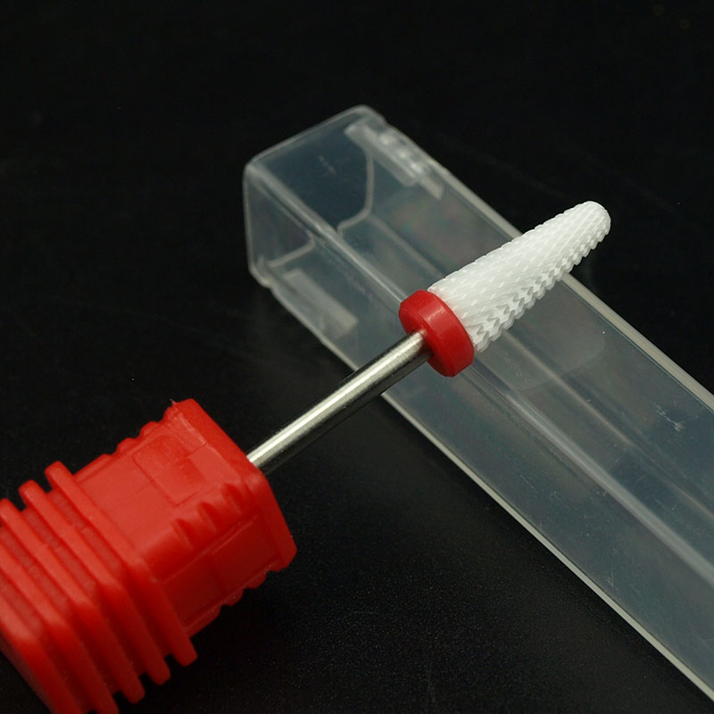 EasyNail Ceramic Nail Drill Bit Rotate Burr Milling Nail Cutter Bits For Manicure Pedicure Tool Electric Nail Drill Accessories