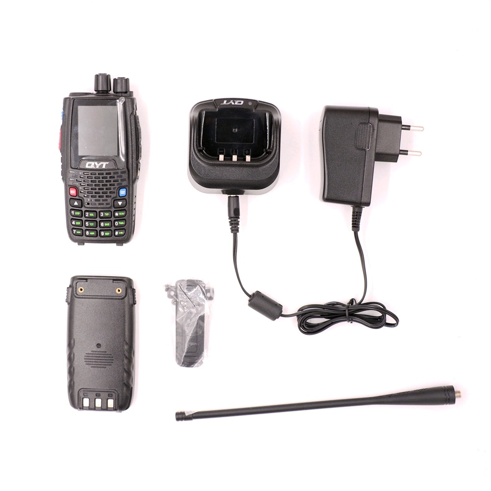 QYT KT-8R Quad Band Two Way Radio 136-174MHz 350-390MHz 220-260MHz 400-480MHz 5W Color LCD Display HAM Transeiver