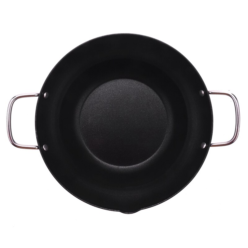 Easy Pour Non Stick Coating Tempura Fryer Pot with Oil Drip Drainer Rack Japanese-style Mini Deep Fry Pan