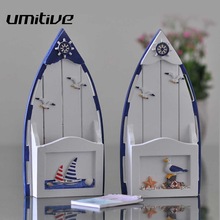 Umitive-caja de almacenamiento de letras de estilo mediterráneo, manualidades creativas para el hogar, sobre para decoración del hogar, Color aleatorio, 1 ud.