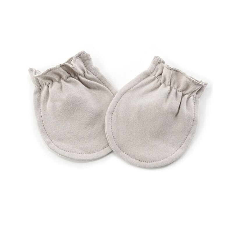 Guantes de algodón para protección de bebé recién nacido, manoplas antiarañazos transpirables, guante de invierno cálido WXTD