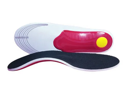 Flat Foot Template Arch Support Orthopedic Insole Plantar Fasciitis Heel Pain Orthopedic Insole Sneakers Insole: black