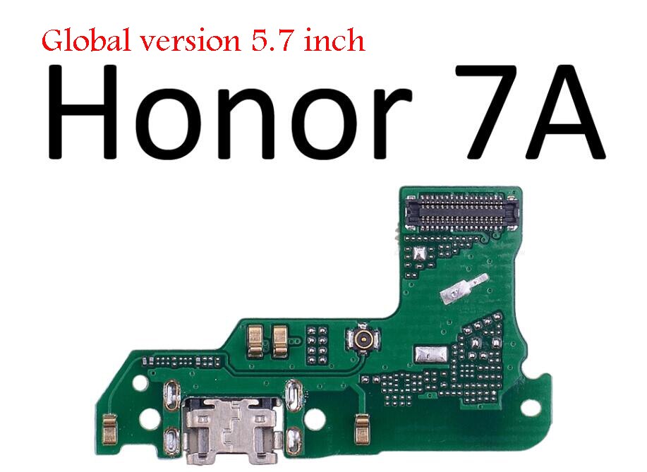 Charger USB Dock Charging Dock Port Board With Mic Microphone Flex Cable For HuaWei Honor Play 8A 7A 7C 7X 7S 6A 6C 6X 5C Pro: For Honor7A 5.7inch