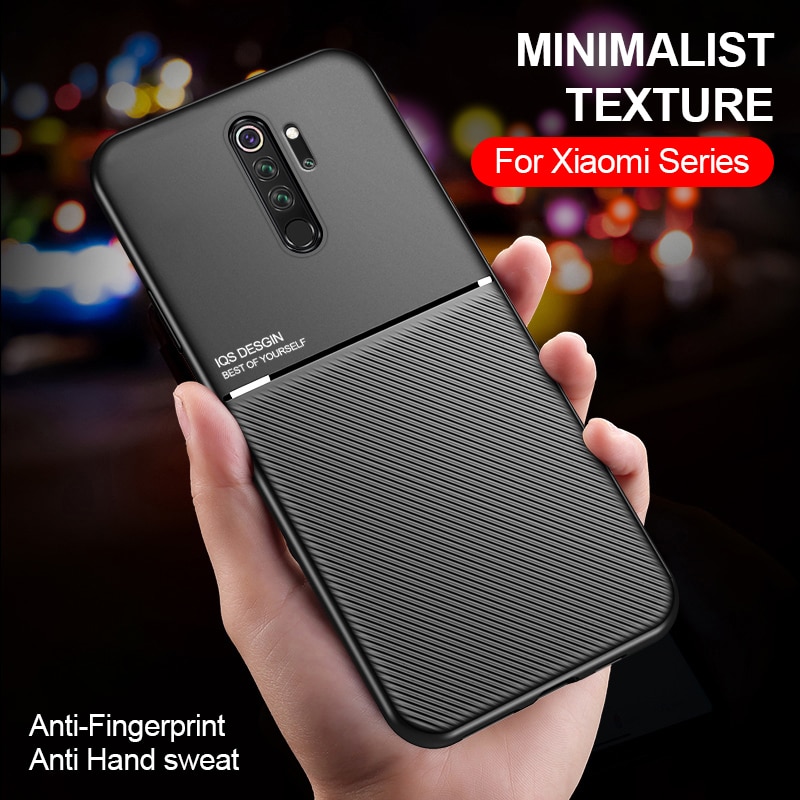 Frosted anti-impronte digitali cassa del telefono magnetica per Xiaomi Redmi Nota 8 T molle della copertura di TPU Xiomi Rosso mi Nota 8 Pro UN 8A Note8 T Note8t