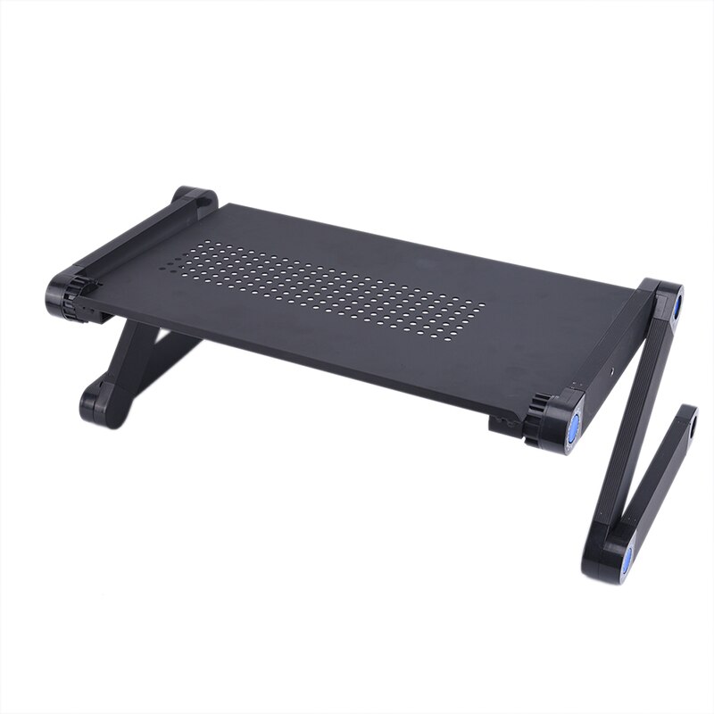 Portable Adjustable Aluminum Laptop Desk Ergonomic Table Stand With Mouse Pad