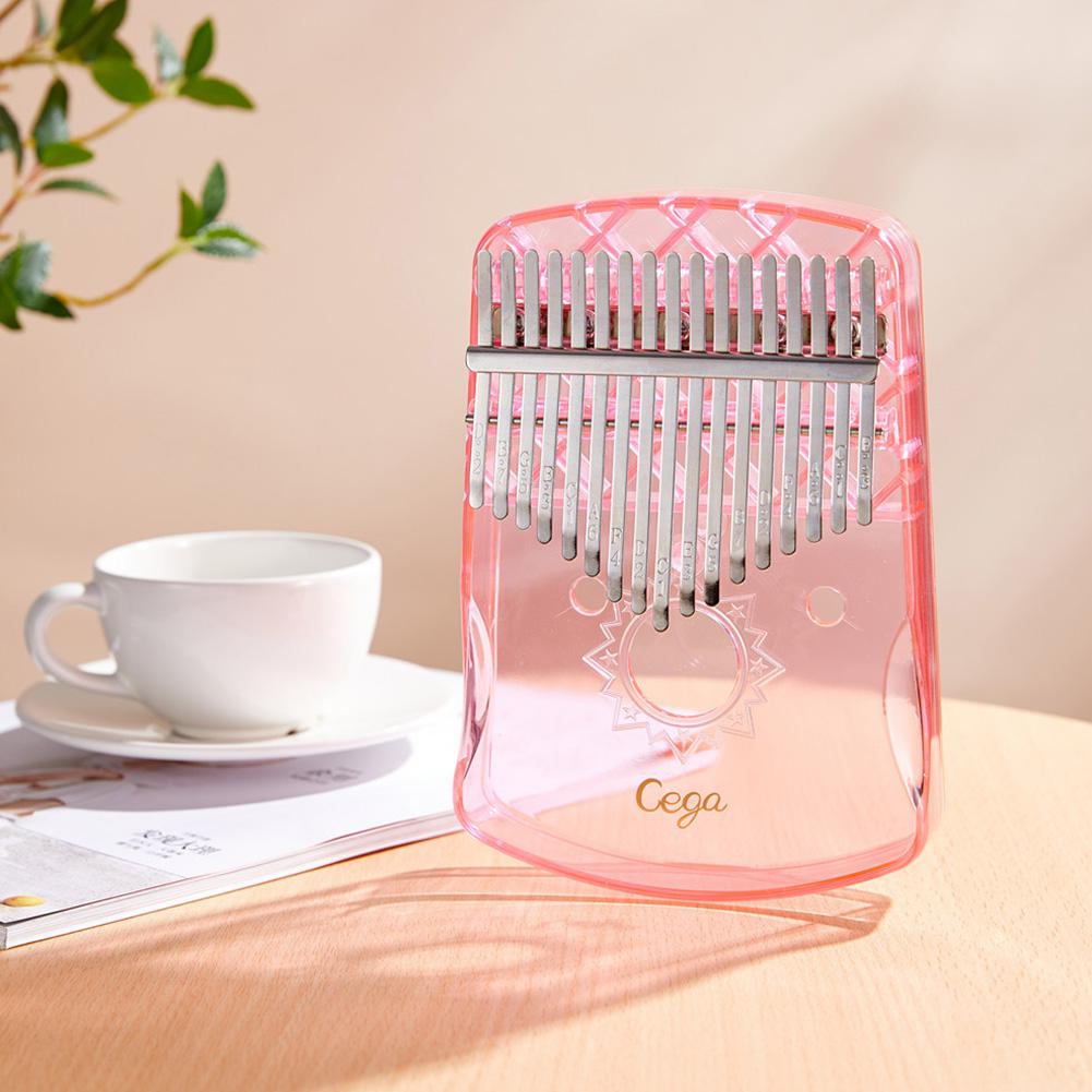 Portable Kalimba 17 Keys Thumb Piano Transparent A... – Grandado