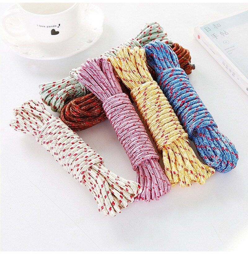 10M Rough Multi-Function Drying Rope Nylon Non-Slip Windproof Air The Clothe Rope Air The Clothe Outdoor Air A Quilt Rope