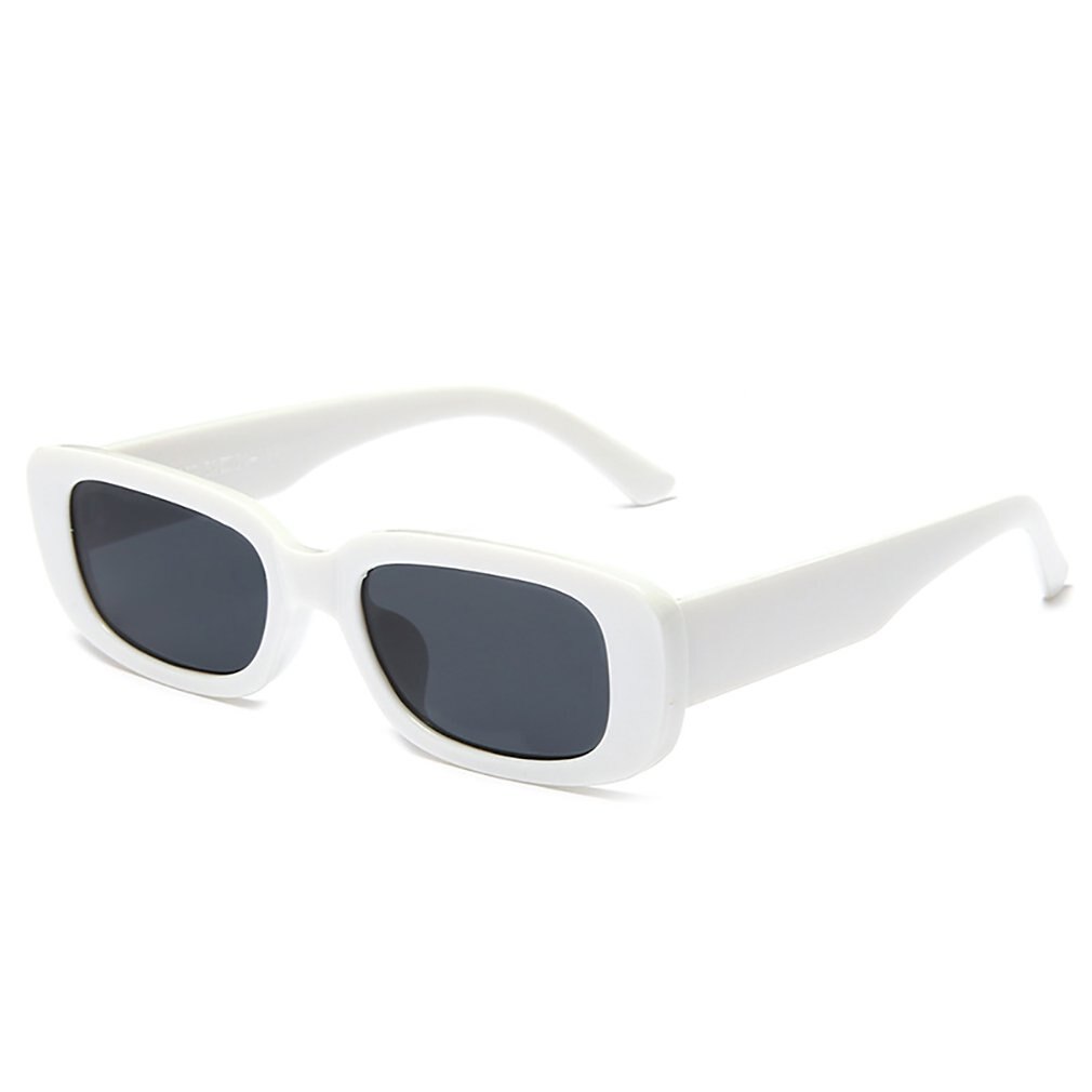 retro firkantet innfatning solbriller kvinner sommer reise briller Strand trendy briller årgang dame brille sjåfør briller: F
