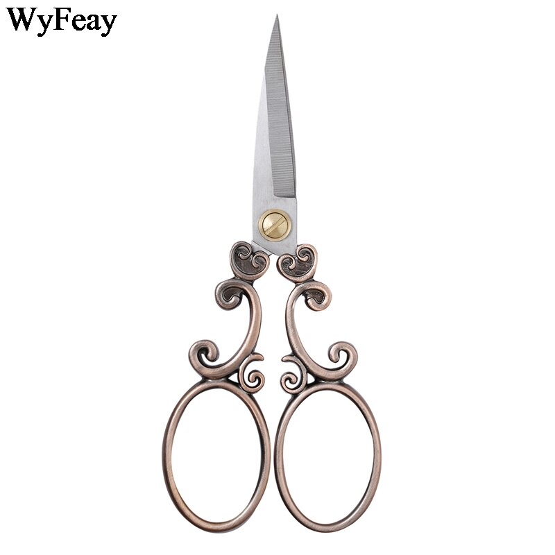 Zakka eurooppalainen vintage ompelu sakset kirjonta retro ompelu sakset sakset kangas työkalu käsityö räätäli sakset